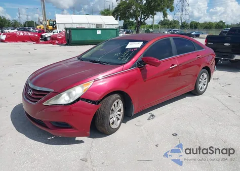 2013 Hyundai Sonata Gls из США, поврежденный, VIN 5NPEB4AC2DH530690